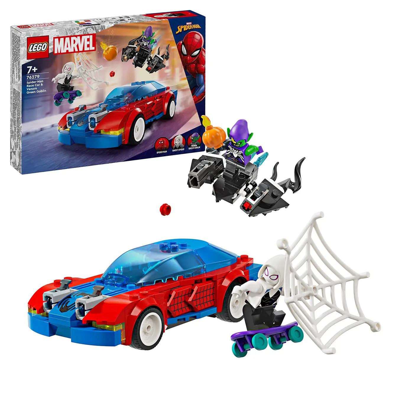 LEGO® Marvel 76279 Spider-Man Race Car & Venom Green Goblin