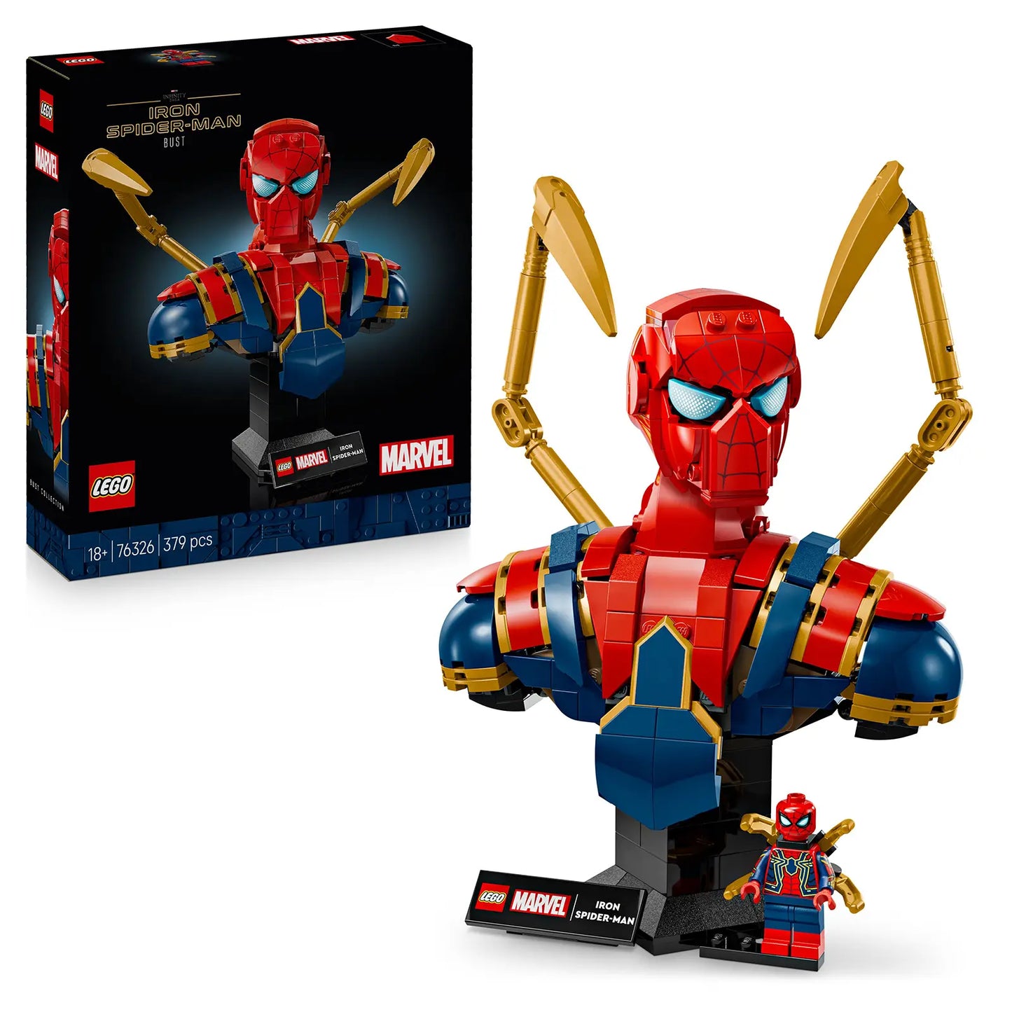 LEGO® ǀ Marvel 76326 Busta Iron Spider-Mana