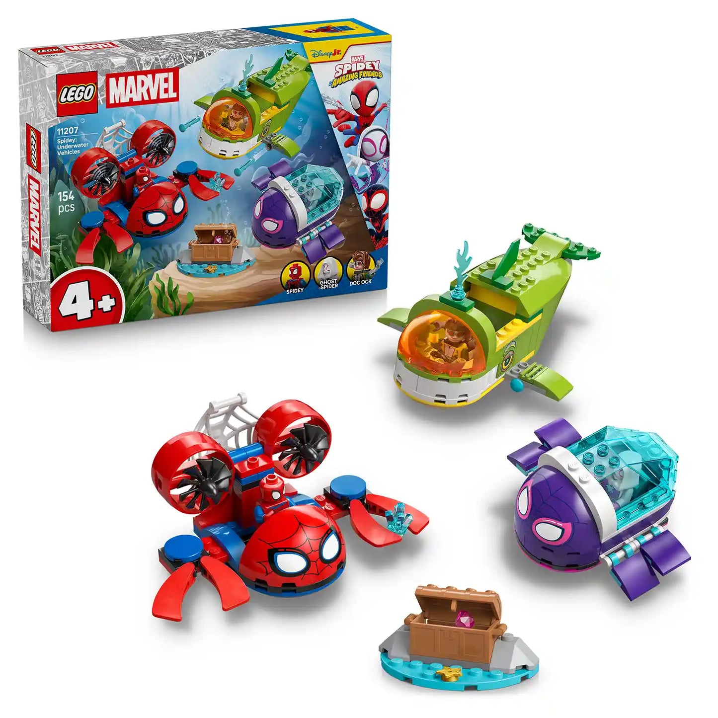 LEGO® ǀ Marvel 11207 Spidey: Podmořská vozidla