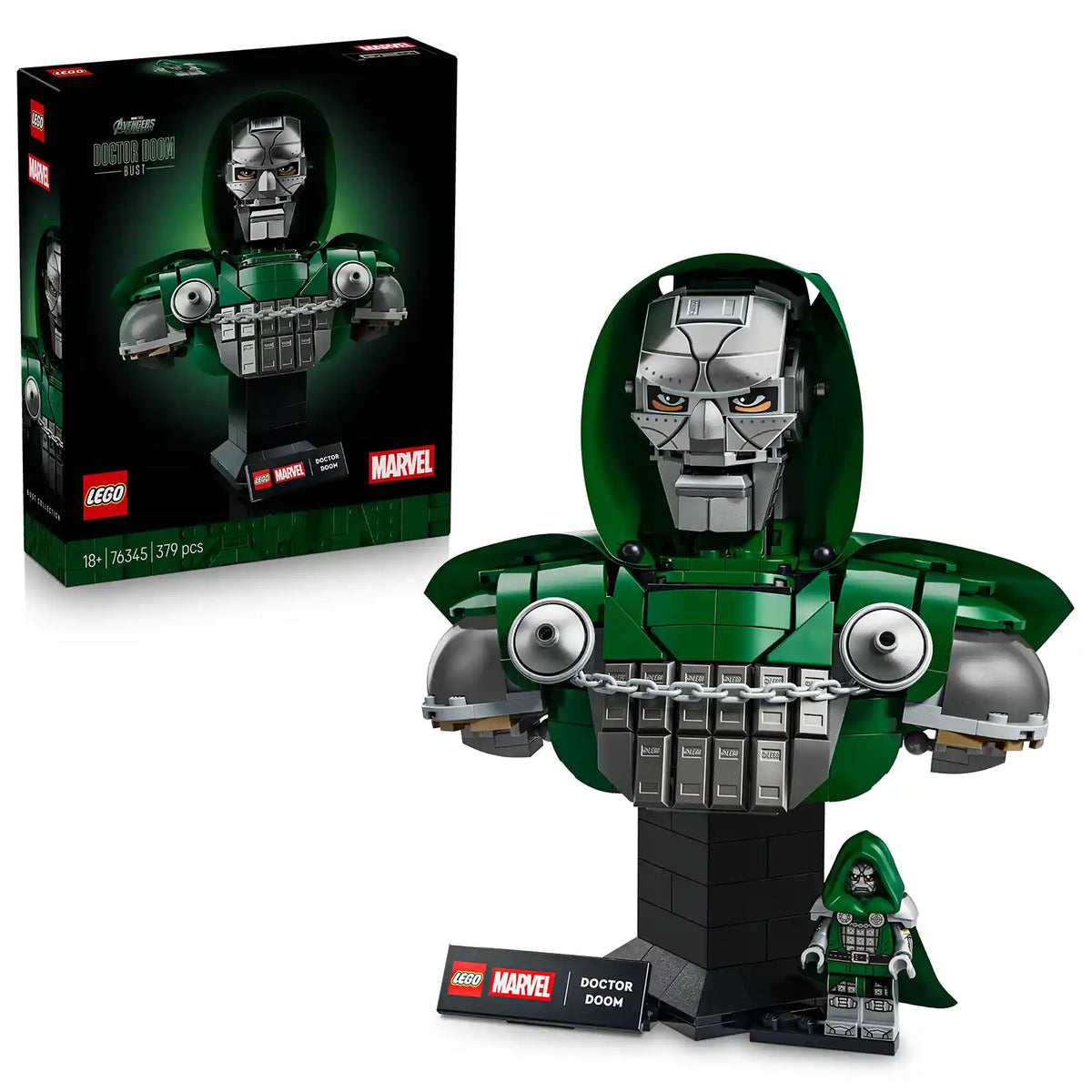LEGO® ǀ Marvel 76345 Busta Doktora Dooma