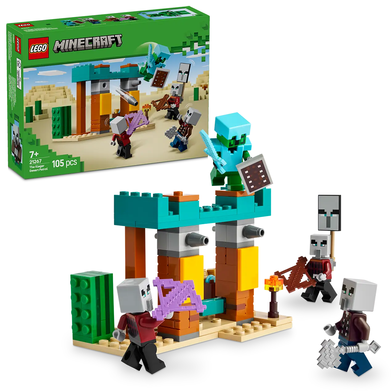 LEGO® Minecraft® 21267 The Illager Desert Patrol