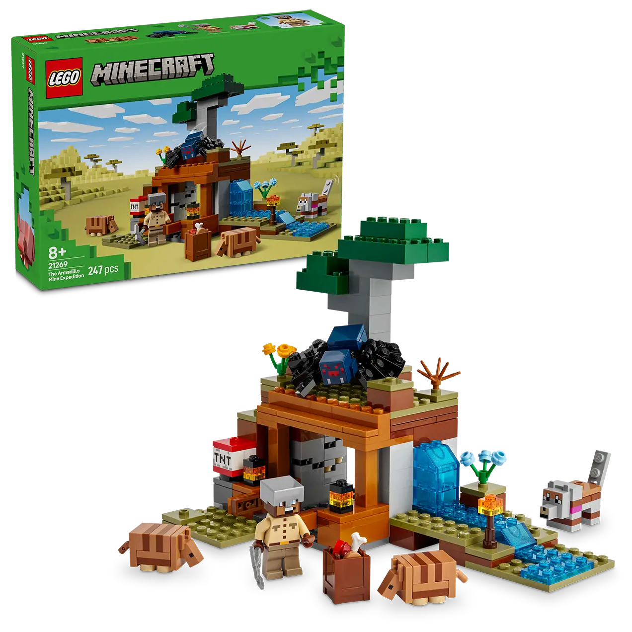 LEGO® Minecraft® 21269 The Armadillo Mine Expedition