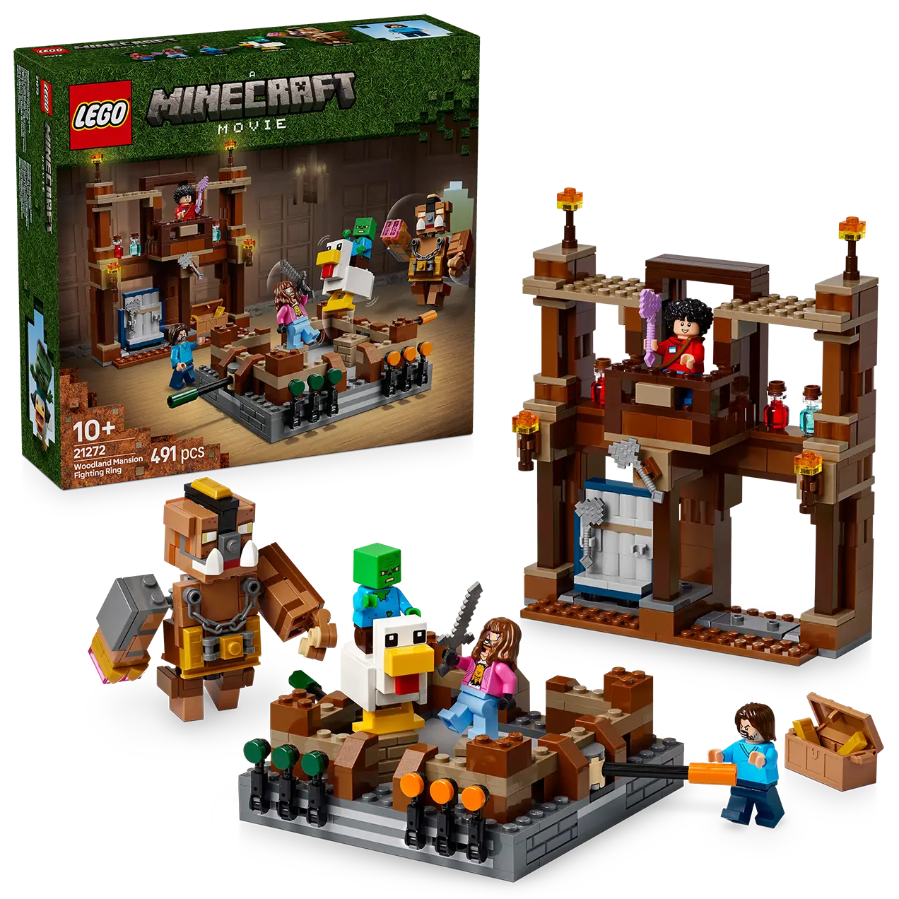 LEGO® Minecraft® 21272 Woodland Mansion Fighting Ring