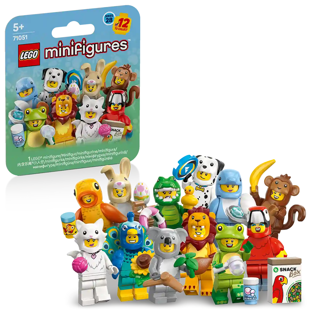 LEGO® Minifigurky 71051 28. série – zvířata