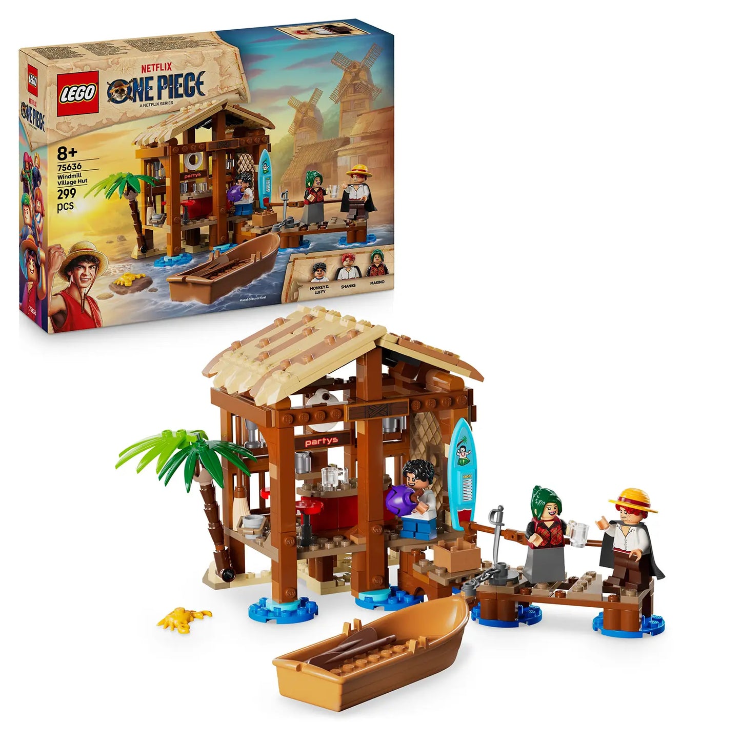 LEGO® ONE PIECE 75636 Chatrč v Mlýnové vesnici