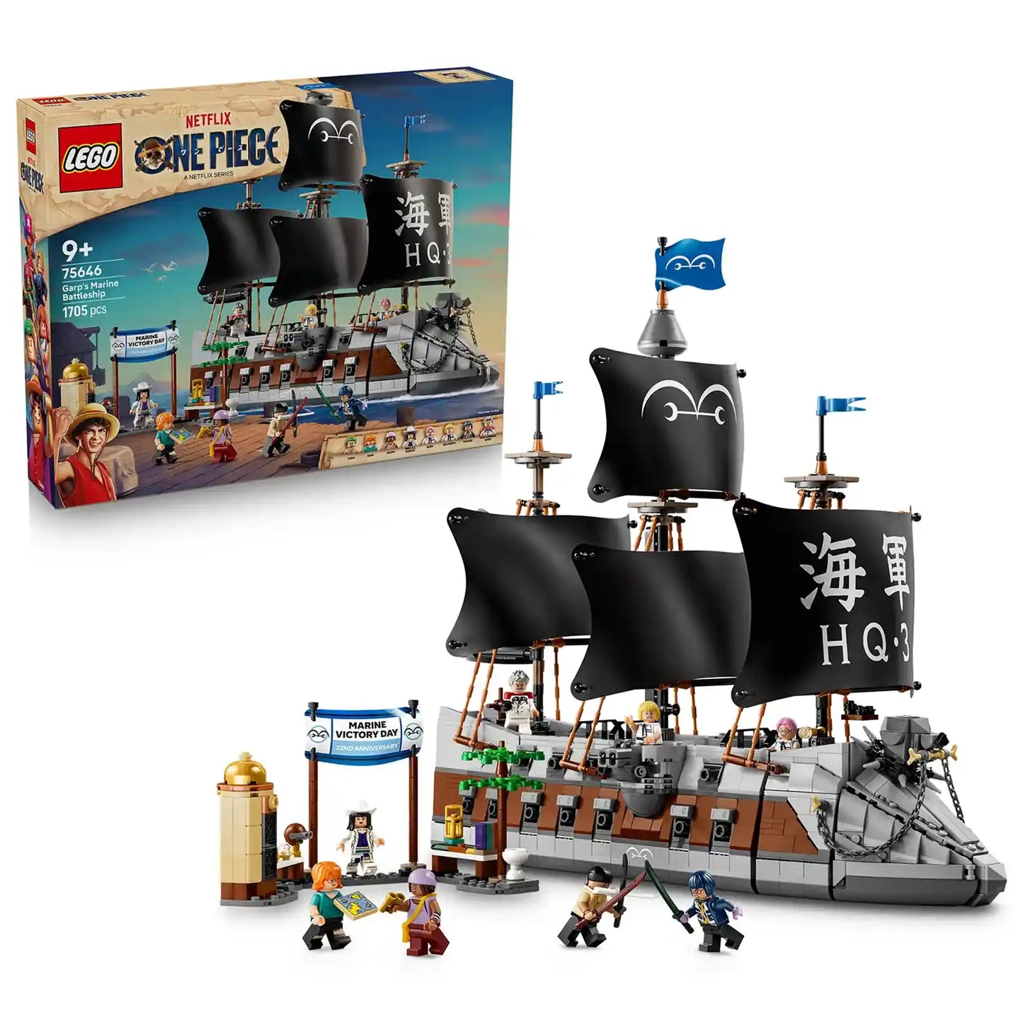 LEGO® ONE PIECE 75646 Garpova námořní válečná loď