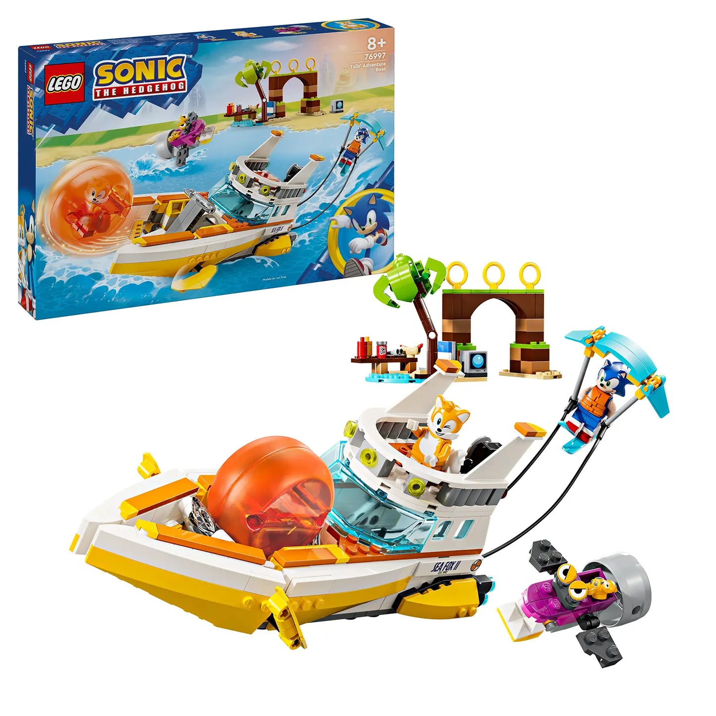 LEGO® Sonic the Hedgehog™ 76997 Tails' Adventure Boat