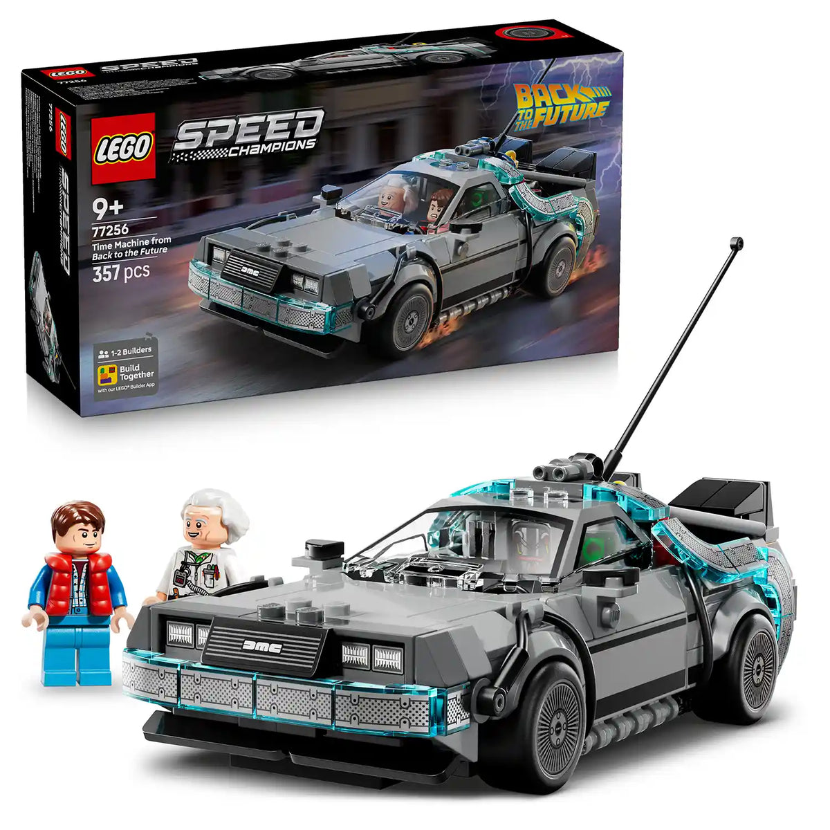 LEGO® Speed Champions 77256 Stroj času z filmu Návrat do budoucnosti