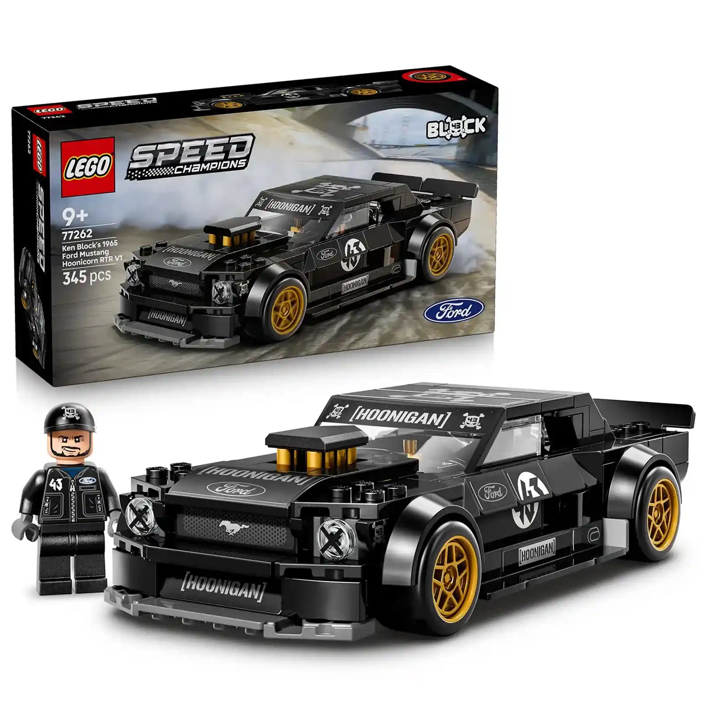 LEGO® Speed Champions 77262 Blockův '65 Ford Mustang Hoonicorn V1
