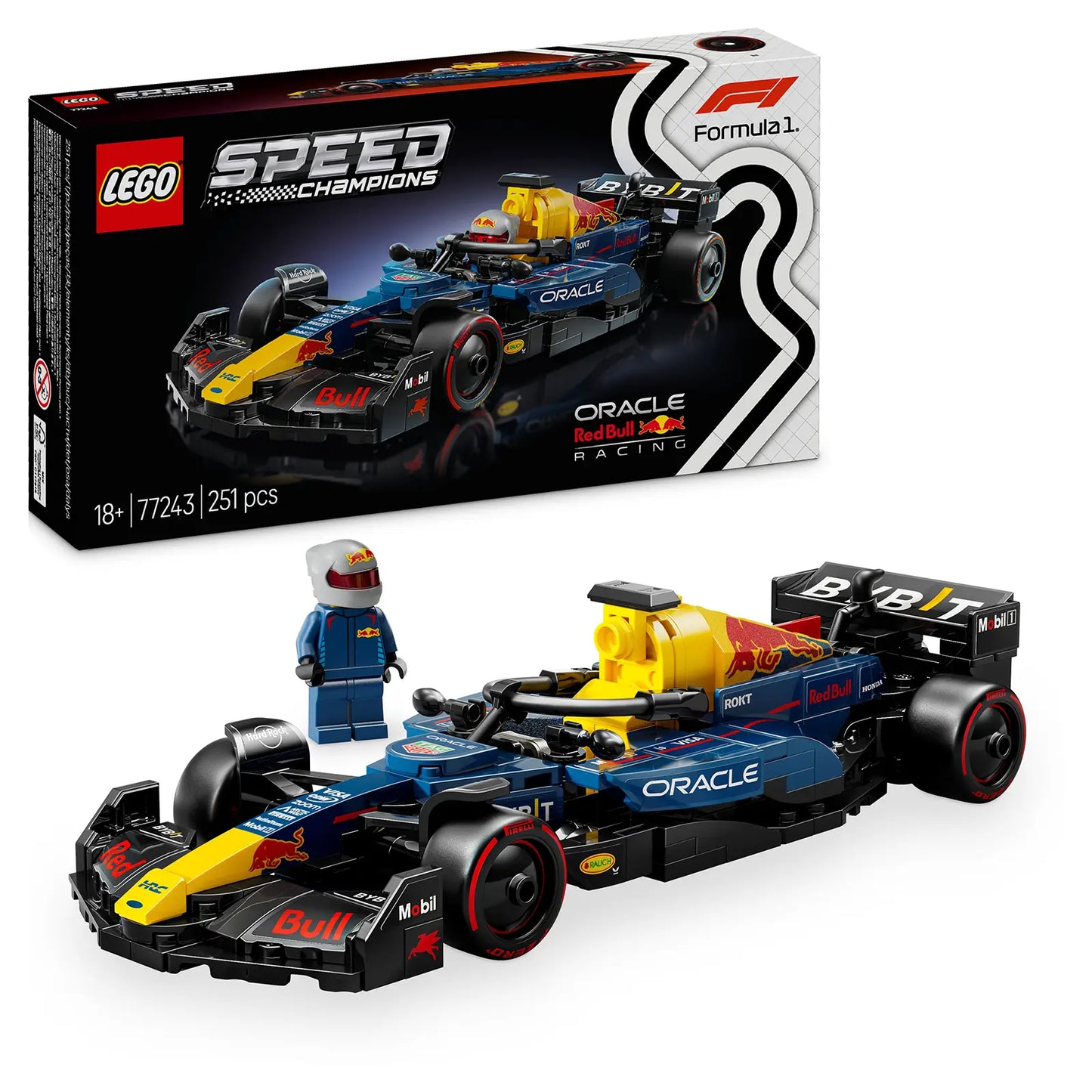 LEGO® Speed Champions 77243 Oracle Red Bull Racing RB20 F1® Race Car