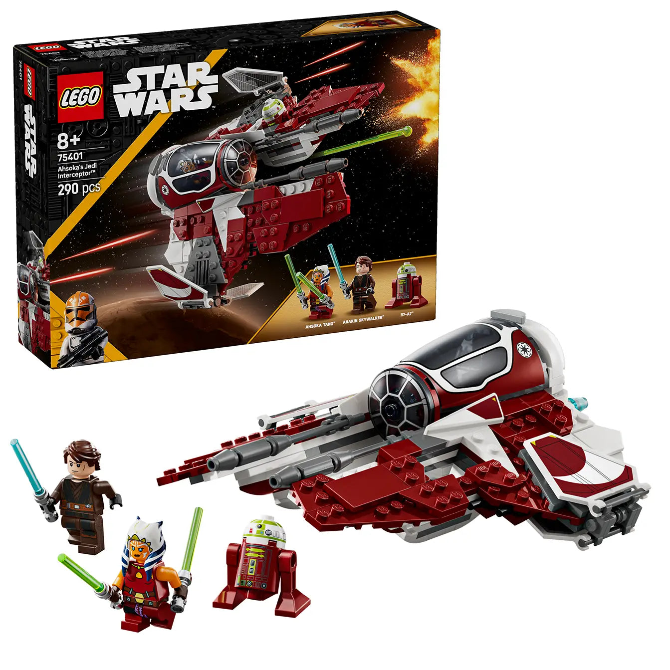 LEGO® Star Wars™ 75401 Ahsoka's Jedi Interceptor™