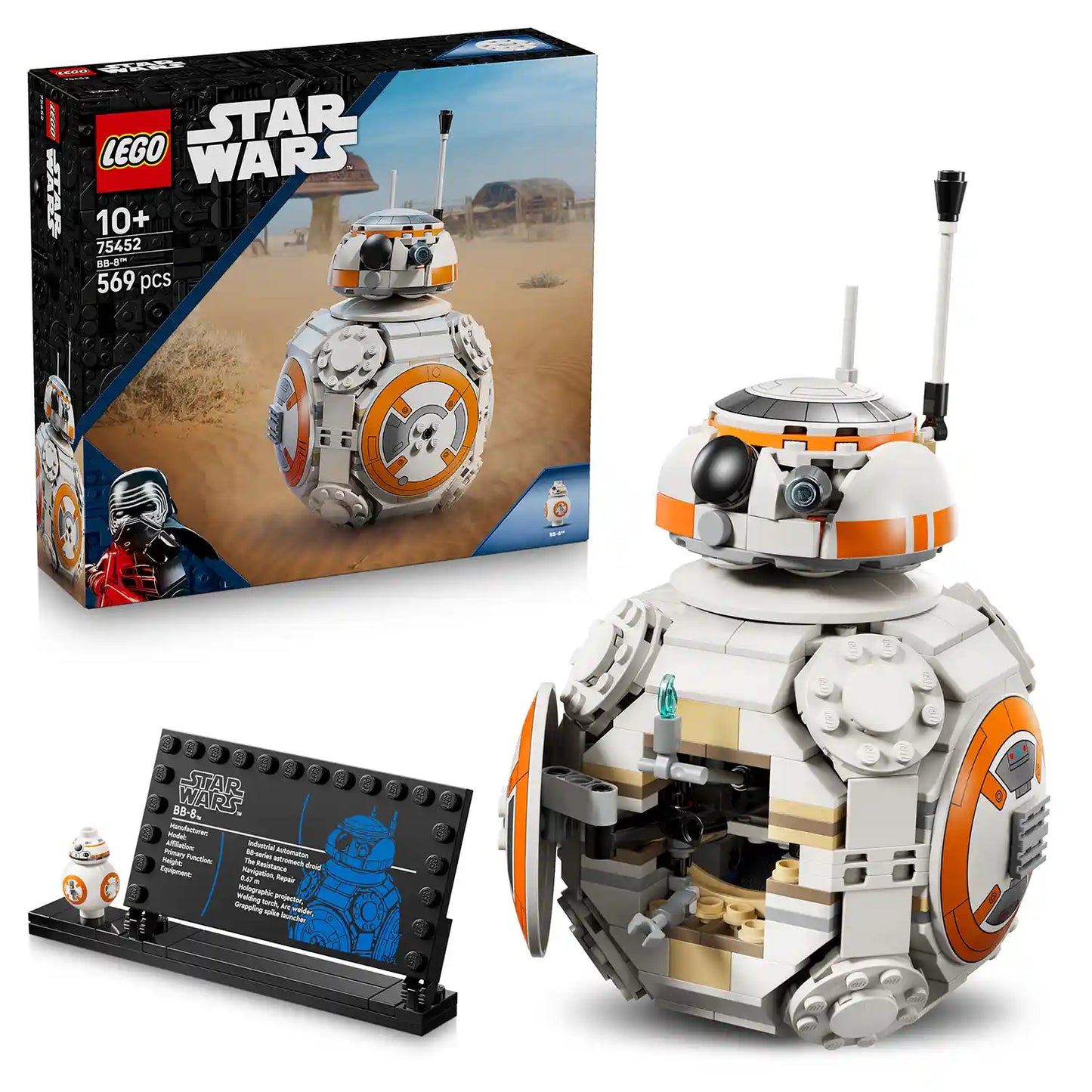 LEGO® Star Wars™ 75452 Astromechanický droid BB-8™