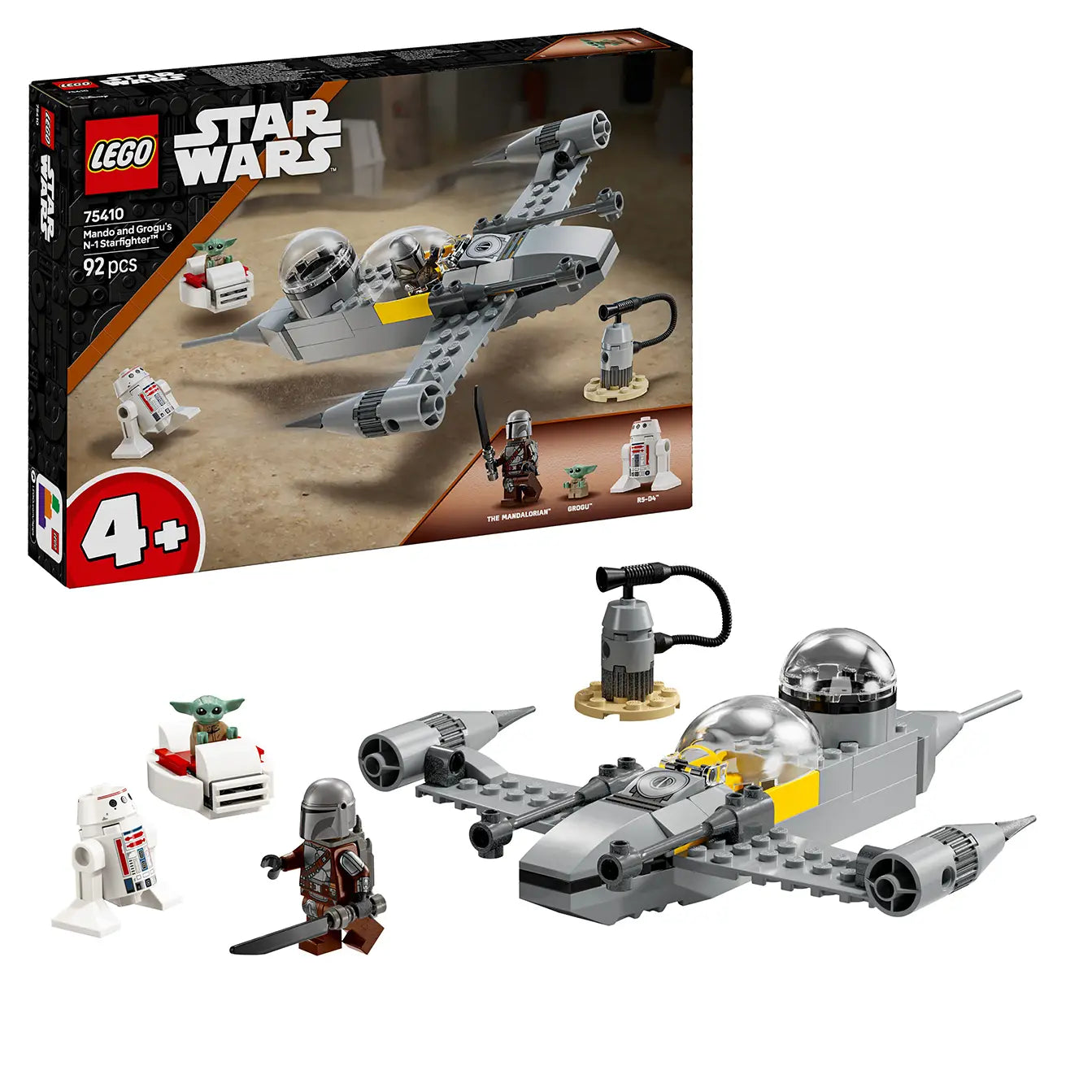 LEGO® Star Wars™ 75410 Mando And Grogu's N-1 Starfighter™