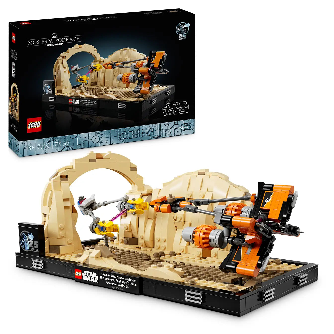 LEGO® Star Wars™ 75380 Mos Espa Podrace™ Diorama