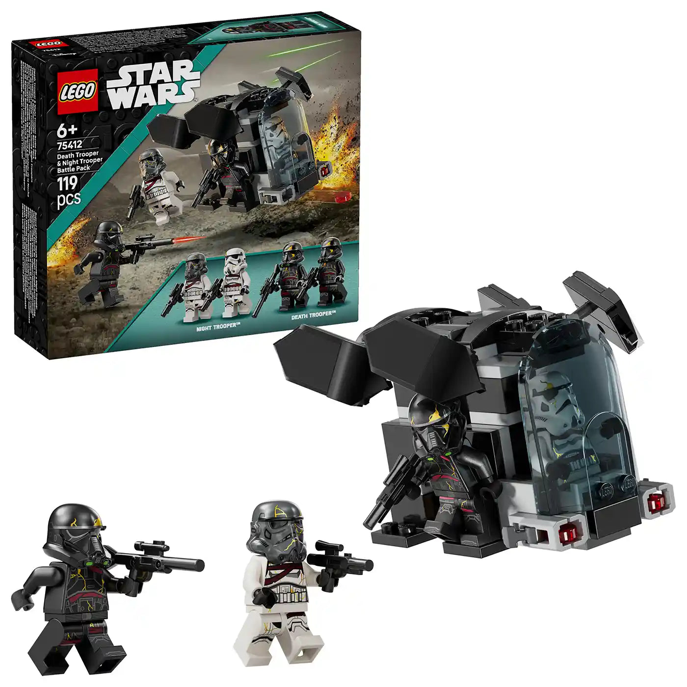 LEGO® Star Wars™ 75412 Battle Pack: Death Trooper and Night Trooper