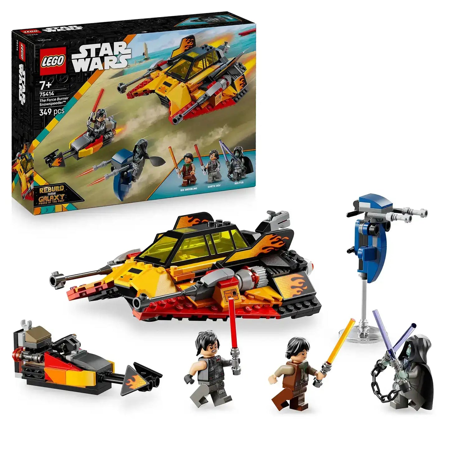 LEGO® Star Wars™ 75414 Sněžný spídr Force Burner