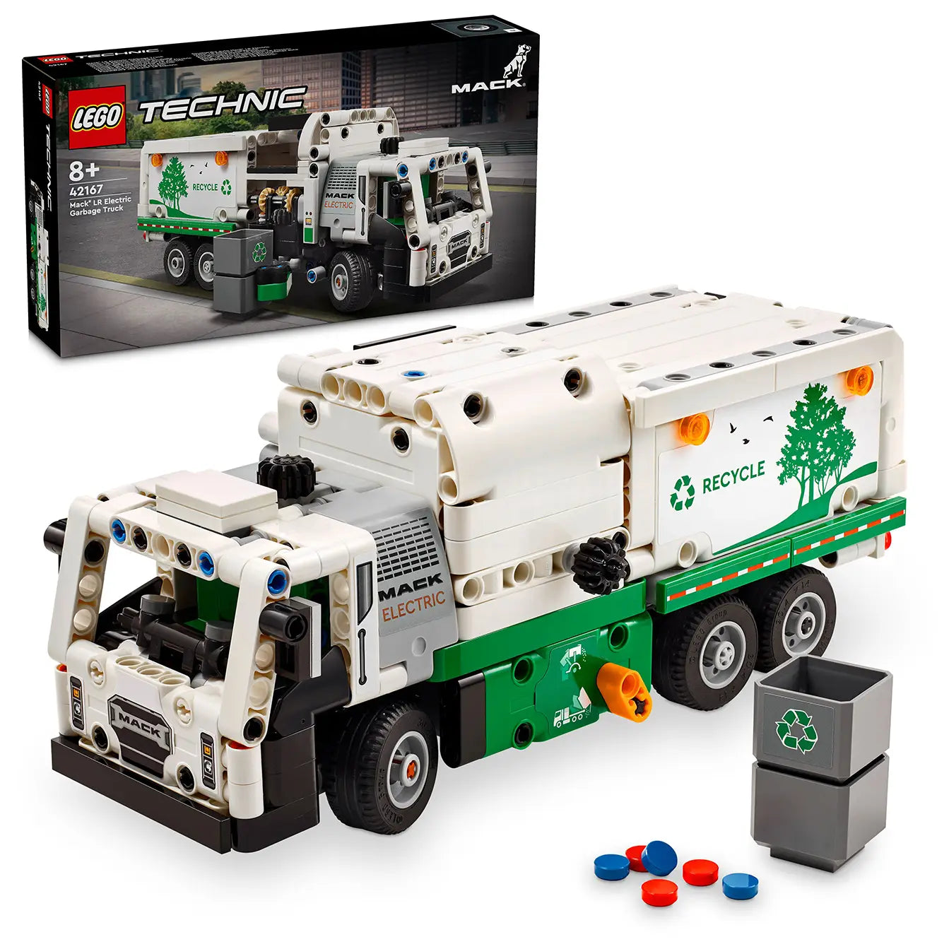 LEGO® Technic 42167 Mack® LR Electric Garbage Truck