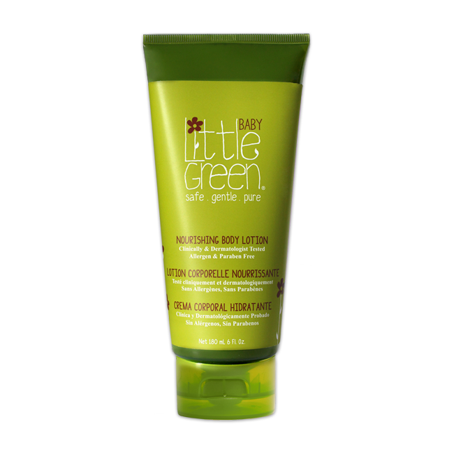 Little Green BABY Nourishing Body Lotion vyživující tělové mléko pro děti 0-3 180 ml