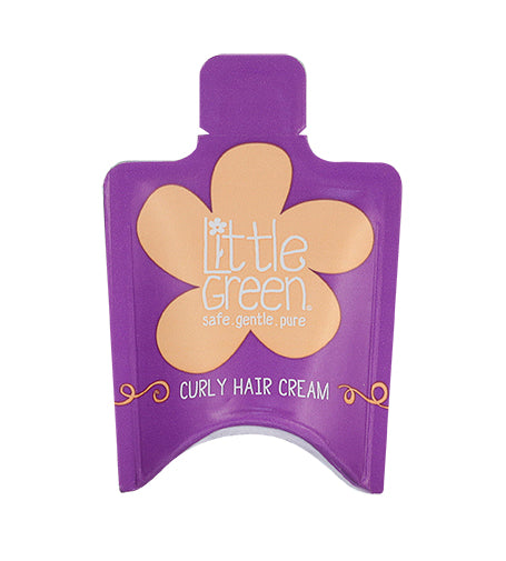 Little Green KIDS Curly Hair Cream krém pro rozčesávání kudrnatých vlasů pro děti 10 ml