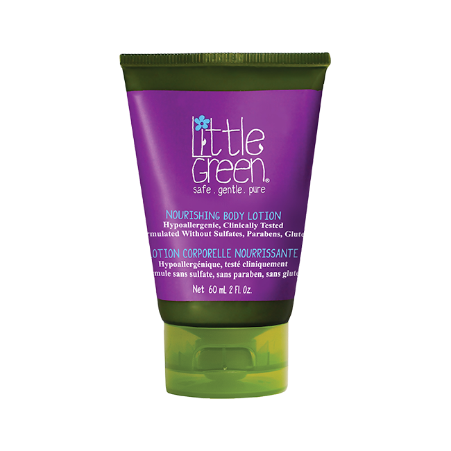 Little Green KIDS Nourishing Body Lotion vyživující tělové mléko pro děti 3+ 60 ml