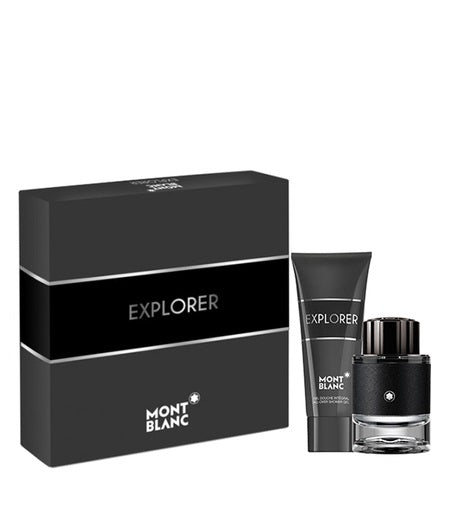 Mont Blanc Explorer eau de parfum for men 60 ml + sprchový gel 100 ml gift set