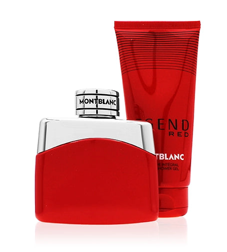 Montblanc Legend Red dárková sada pro muže parfémovaná voda 50 ml + sprchový gel 100 ml