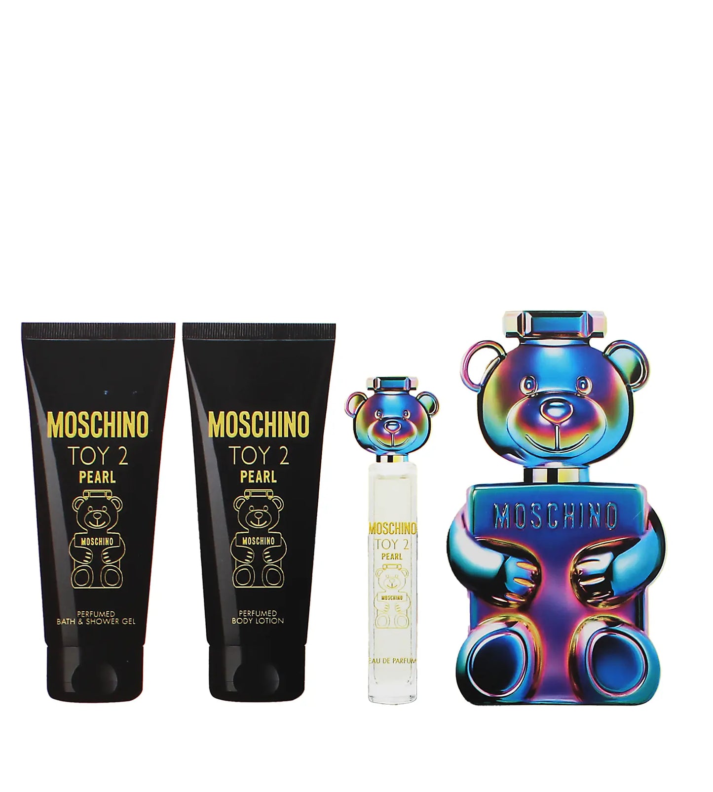 Moschino Toy 2 Pearl Coffret Femme (EDP 30ml + Lotion corps 100ml + Gel douche 100ml + EDP 10ml)