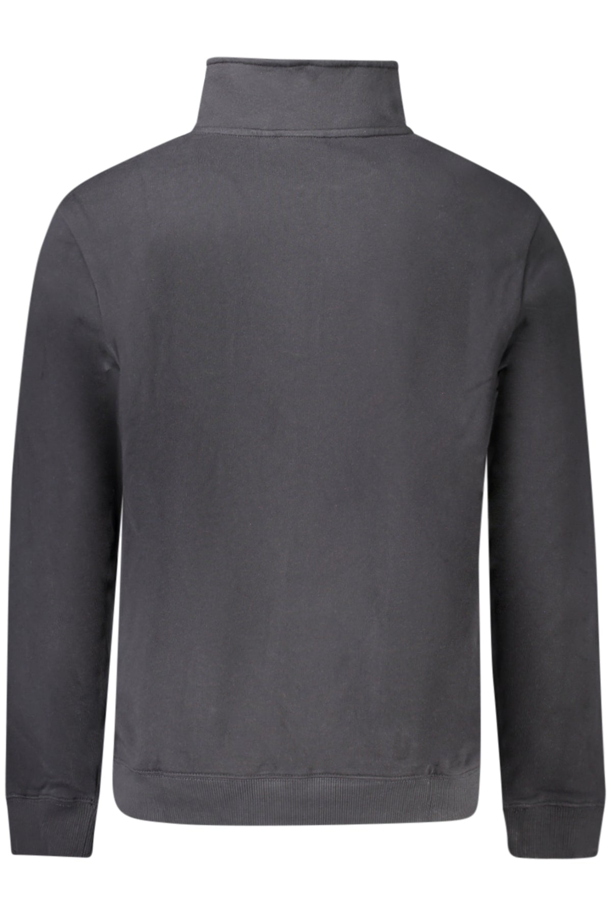 NAPAPIJRI MEN'S BLACK ZIP-UP SWEATSHIRT
