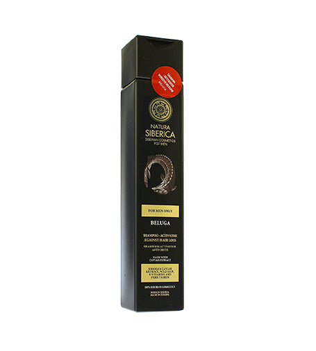 Natura Siberica For Men Only Beluga Shampoo-Activator Against Hair Loss M 250ml