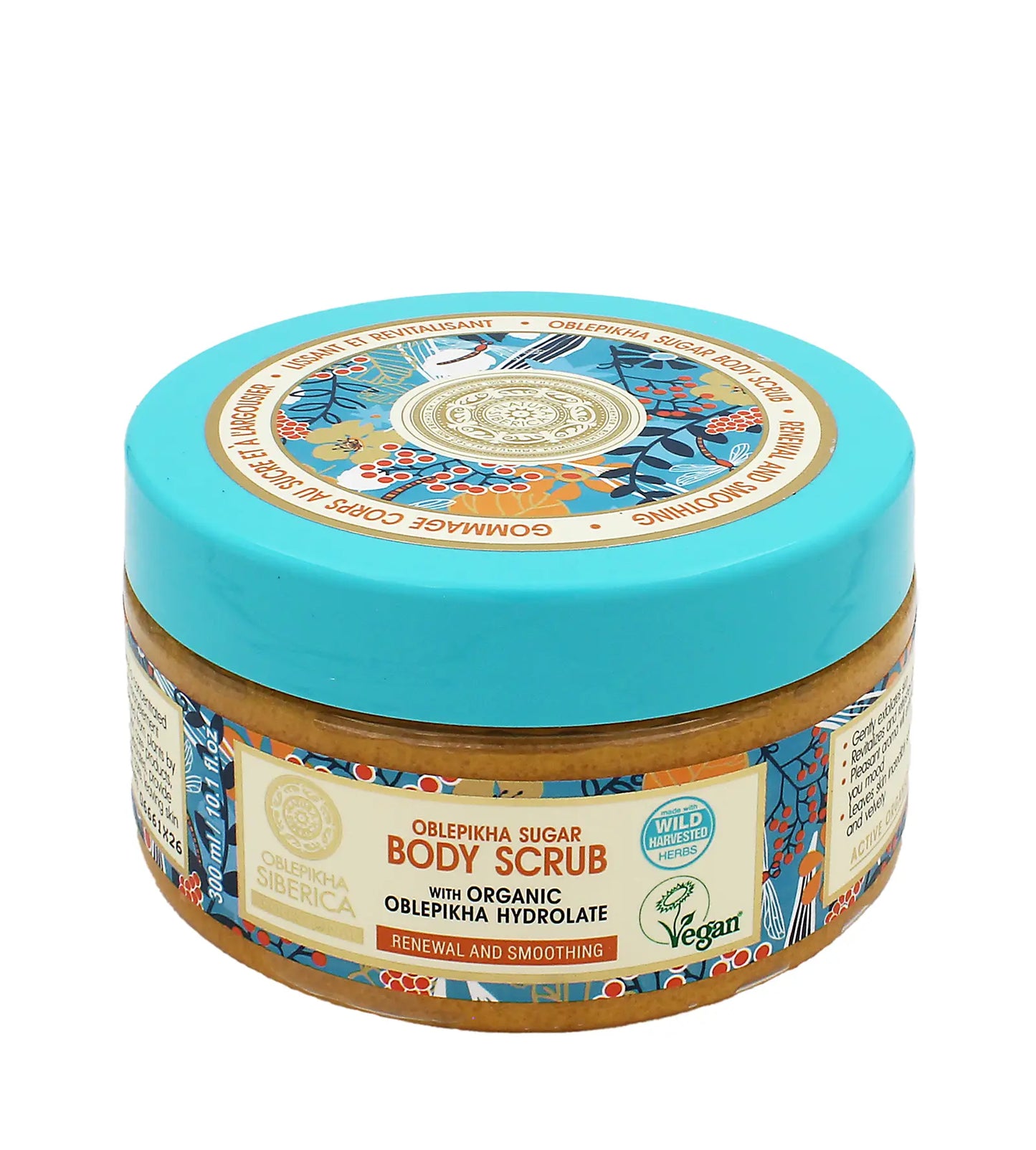 Natura Siberica Oblepikha Siberica Renewal And Smoothing Body Scrub natural revitalizing body scrub 300 g