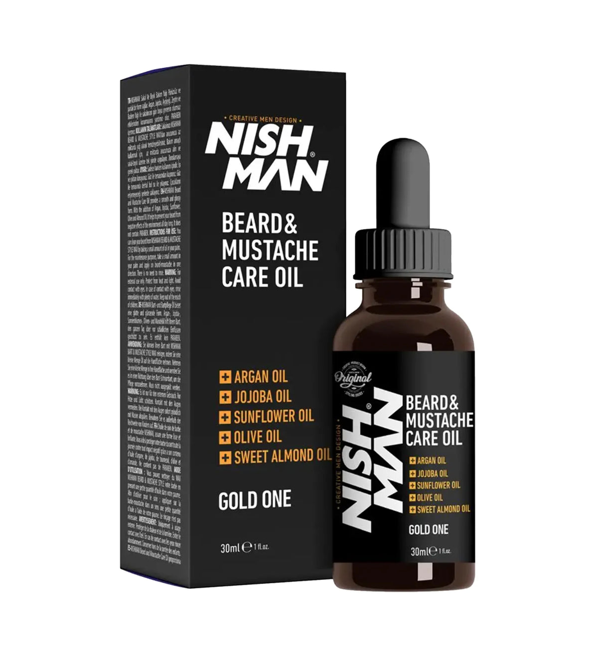 NISHMAN Beard and Mustache Care Oil 30ml