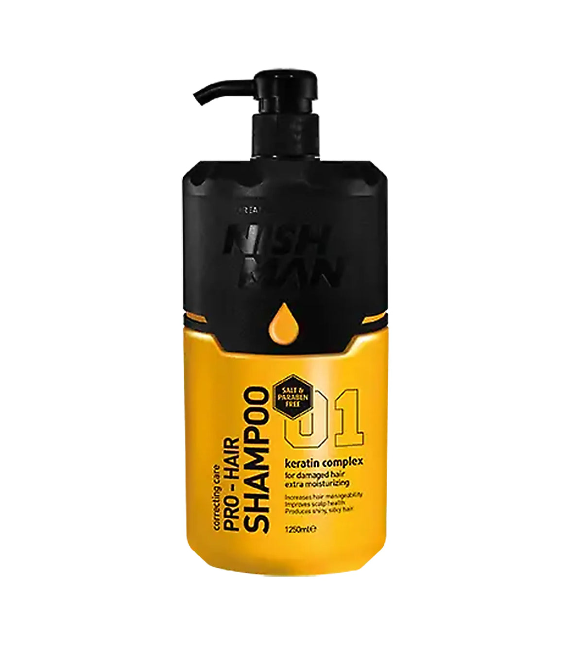 NISHMAN Professional Hair Shampoo 1250ml