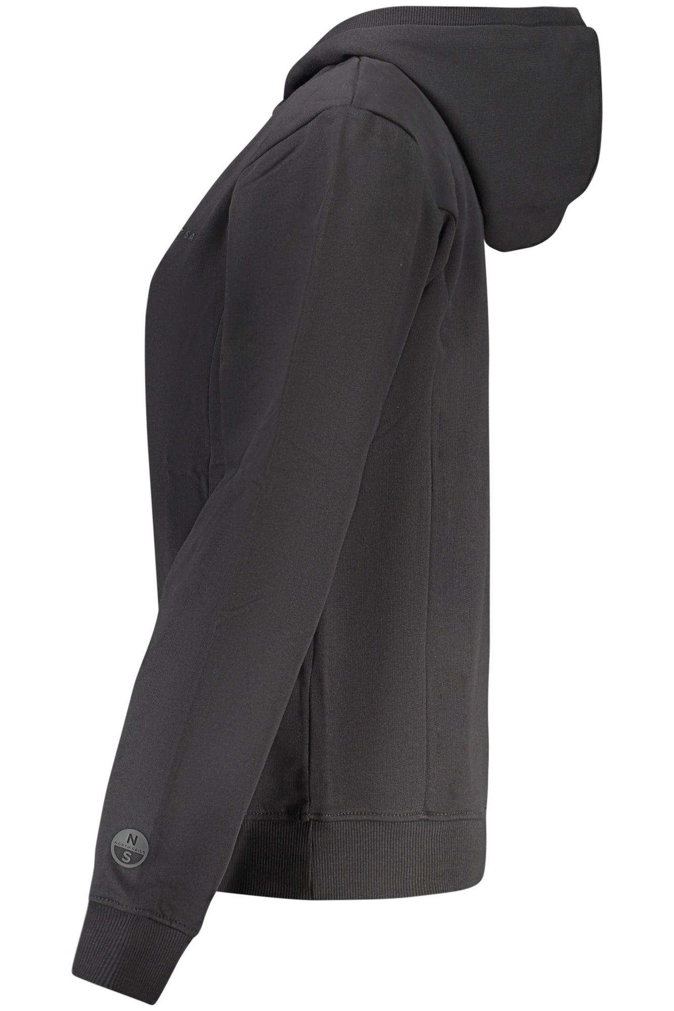 NORTH SAILS WOMEN'S ZIP-UP SWEATSHIRT BLACK
