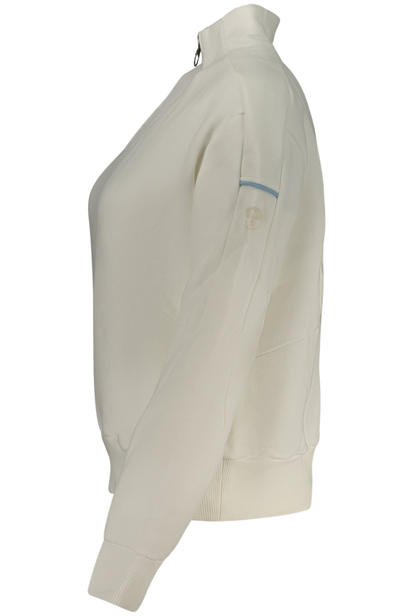 NORTH SAILS WOMEN'S ZIP-UP SWEATSHIRT WHITE