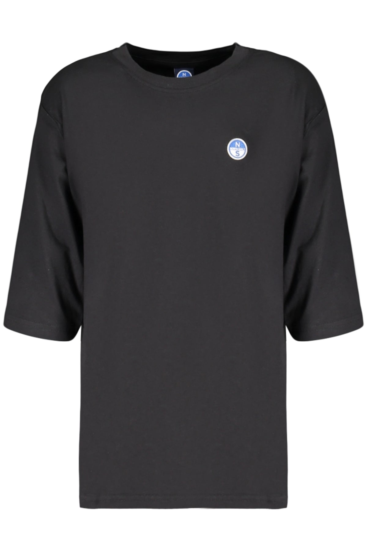 T-shirt à manches courtes pour enfants North Sails, noir
