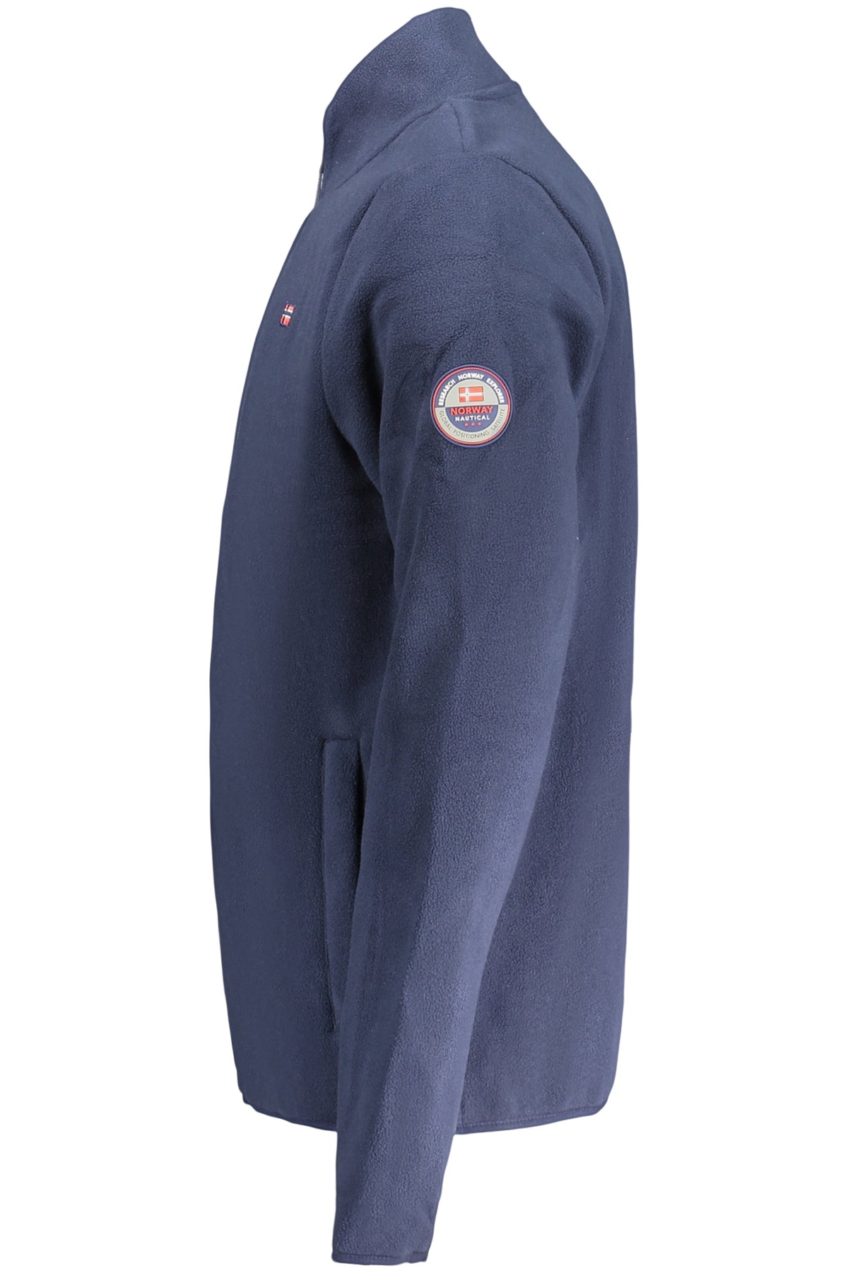 SWEAT-SHIRT BLEU À FERMETURE ÉCLAIR POUR HOMME NORVÈGE 1963