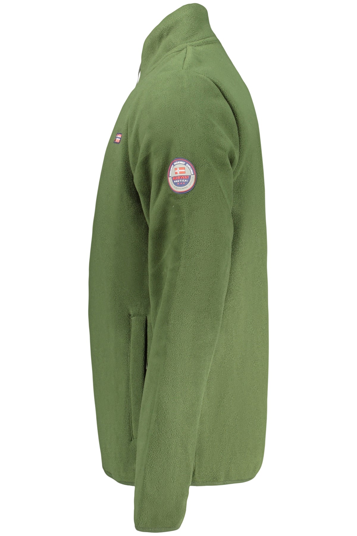 SWEAT-SHIRT VERT À FERMETURE ÉCLAIR POUR HOMME NORVÈGE 1963
