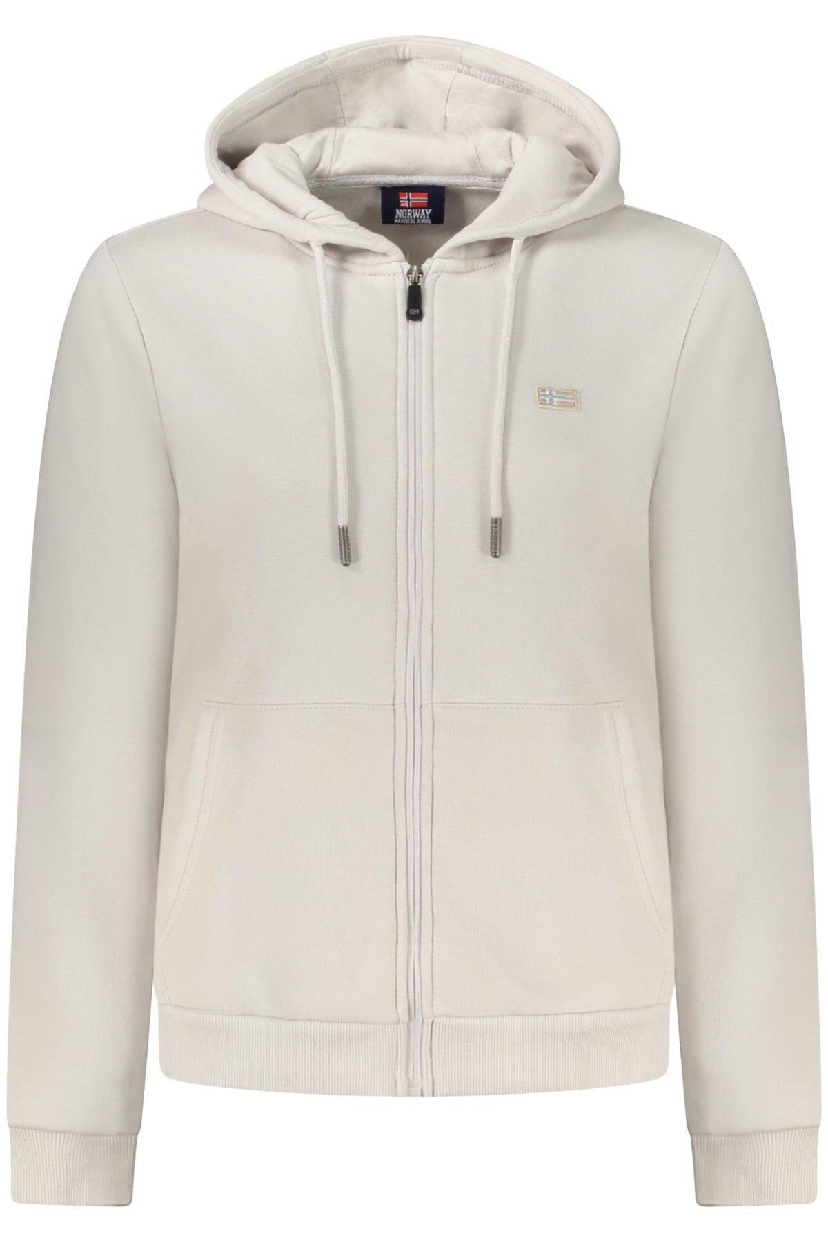 SWEAT-SHIRT GRIS À FERMETURE ÉCLAIR POUR FEMME NORVÈGE 1963
