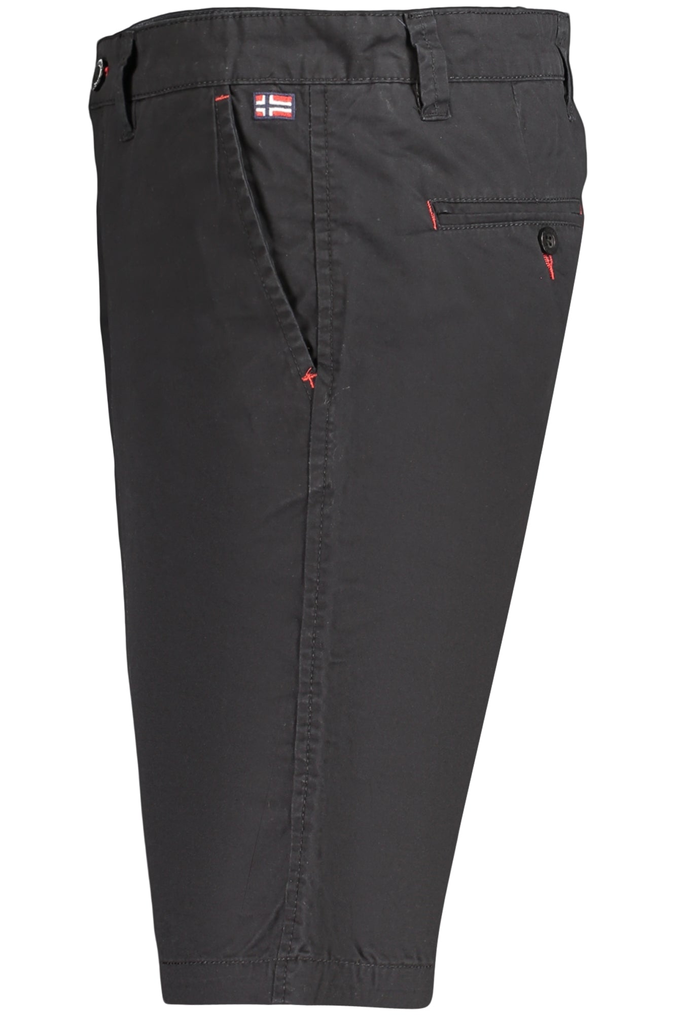 NORWAY 1963 MEN'S BLACK BERMUDA SHORTS