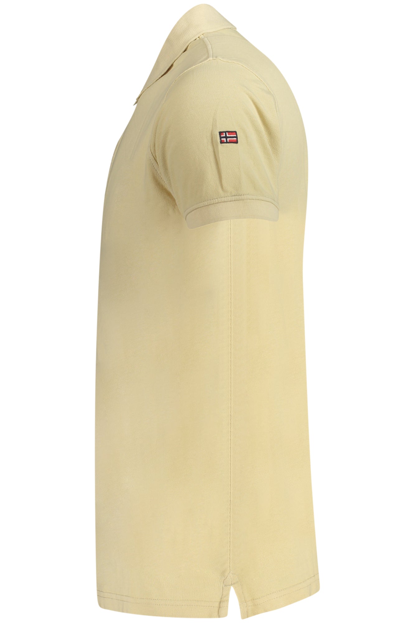 NORWAY 1963 MEN'S SHORT-SLEEVE POLO SHIRT, BEIGE