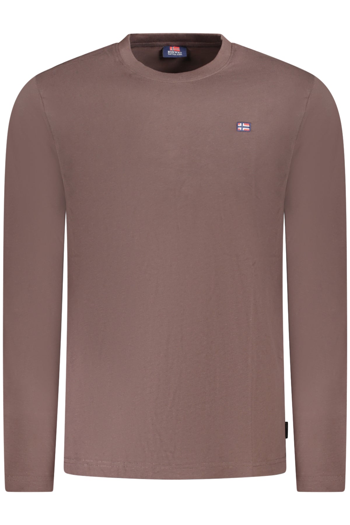 T-shirt marron à manches courtes pour homme, Norvège 1963