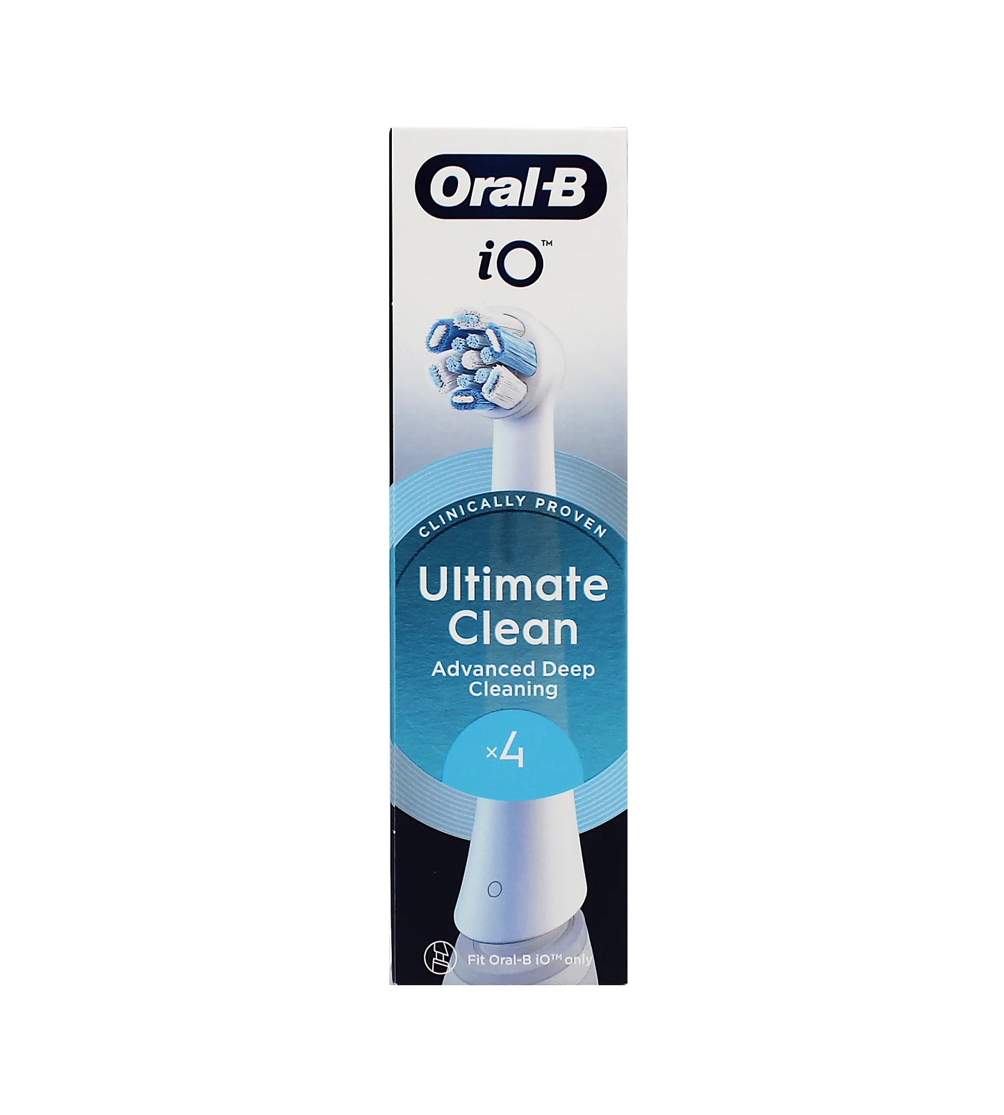 Oral-B Ultimate Clean White Toothbrush Heads 4pcs