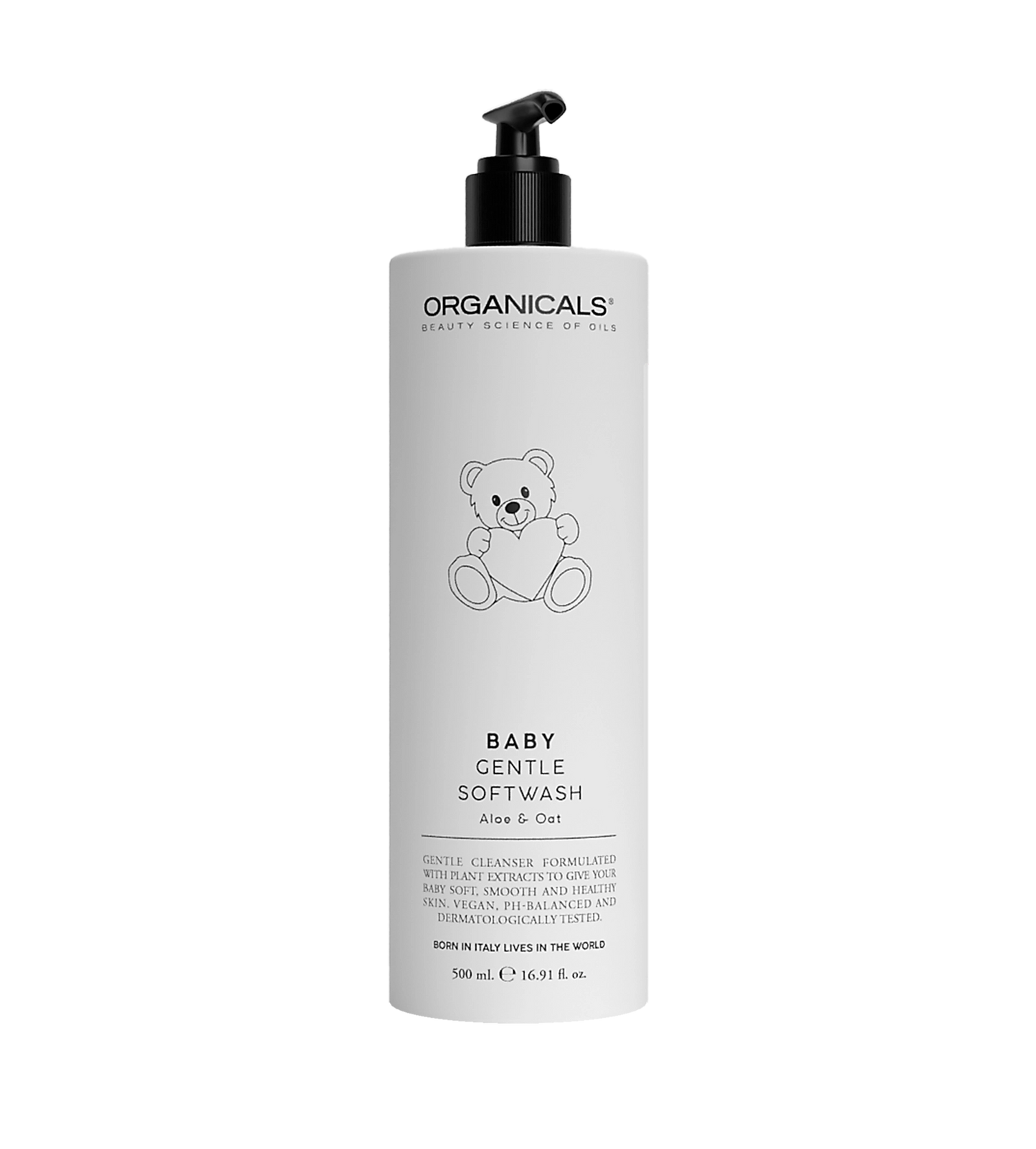 Organicals BABY Gentle Softwash Aloe&Oat gentle washing gel for babies 500 ml