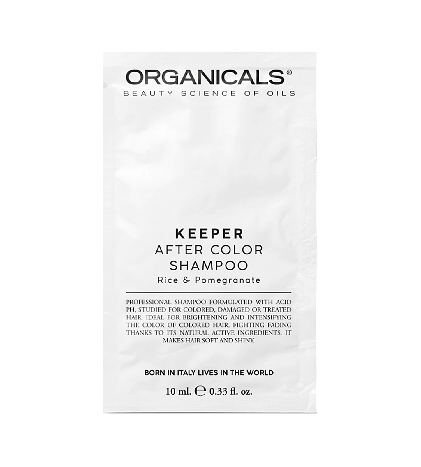 Organicals KEEPER After Color Shampoo Rice & Pomegranate 10ml