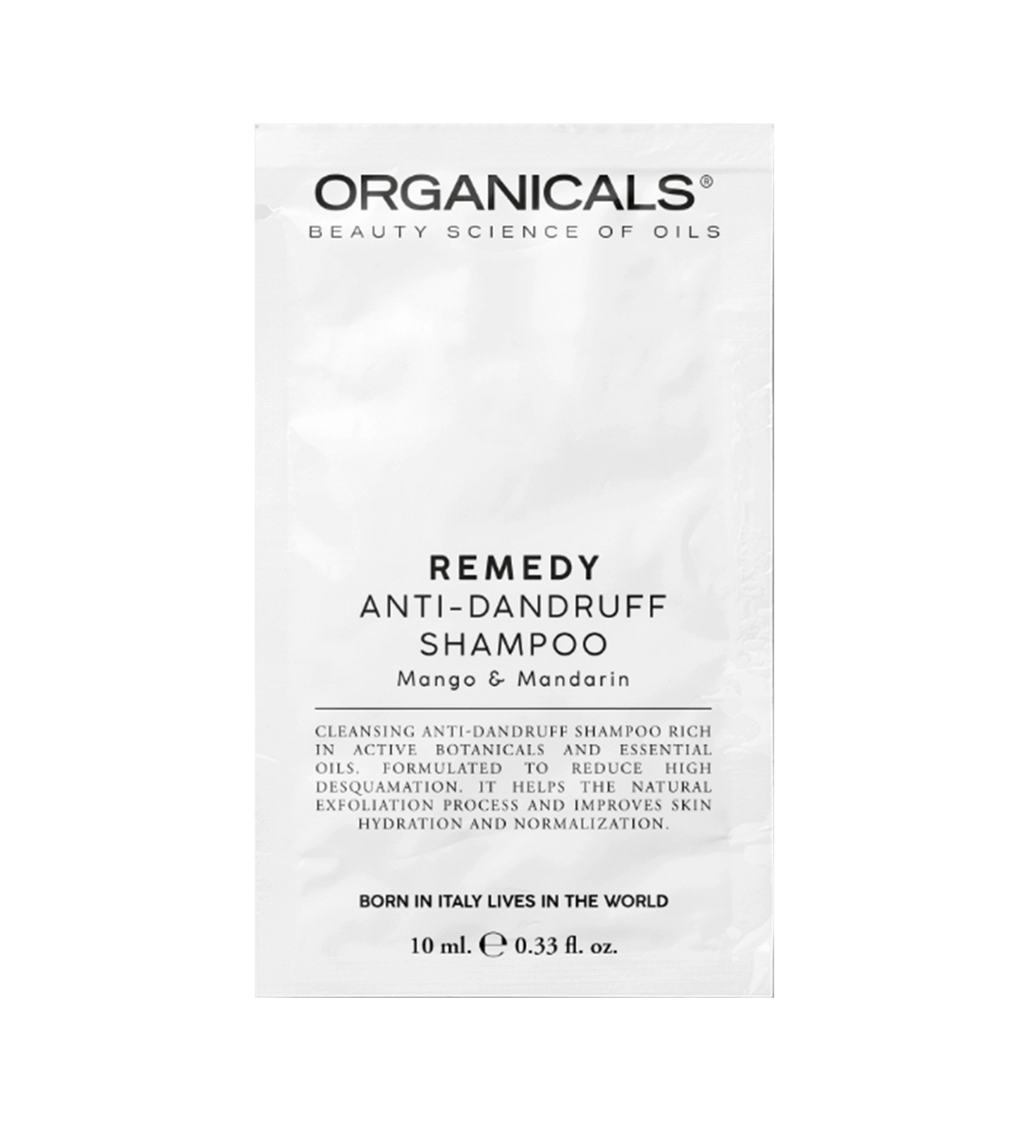 Organicals REMEDY Anti-Dandruff Shampoo Mango & Mandarin cleansing shampoo against dandruff 10 ml