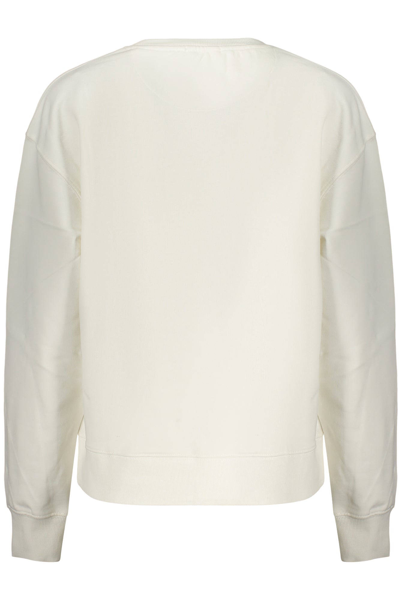 PEPE JEANS WOMEN'S WHITE ZIP-UP SWEATSHIRT