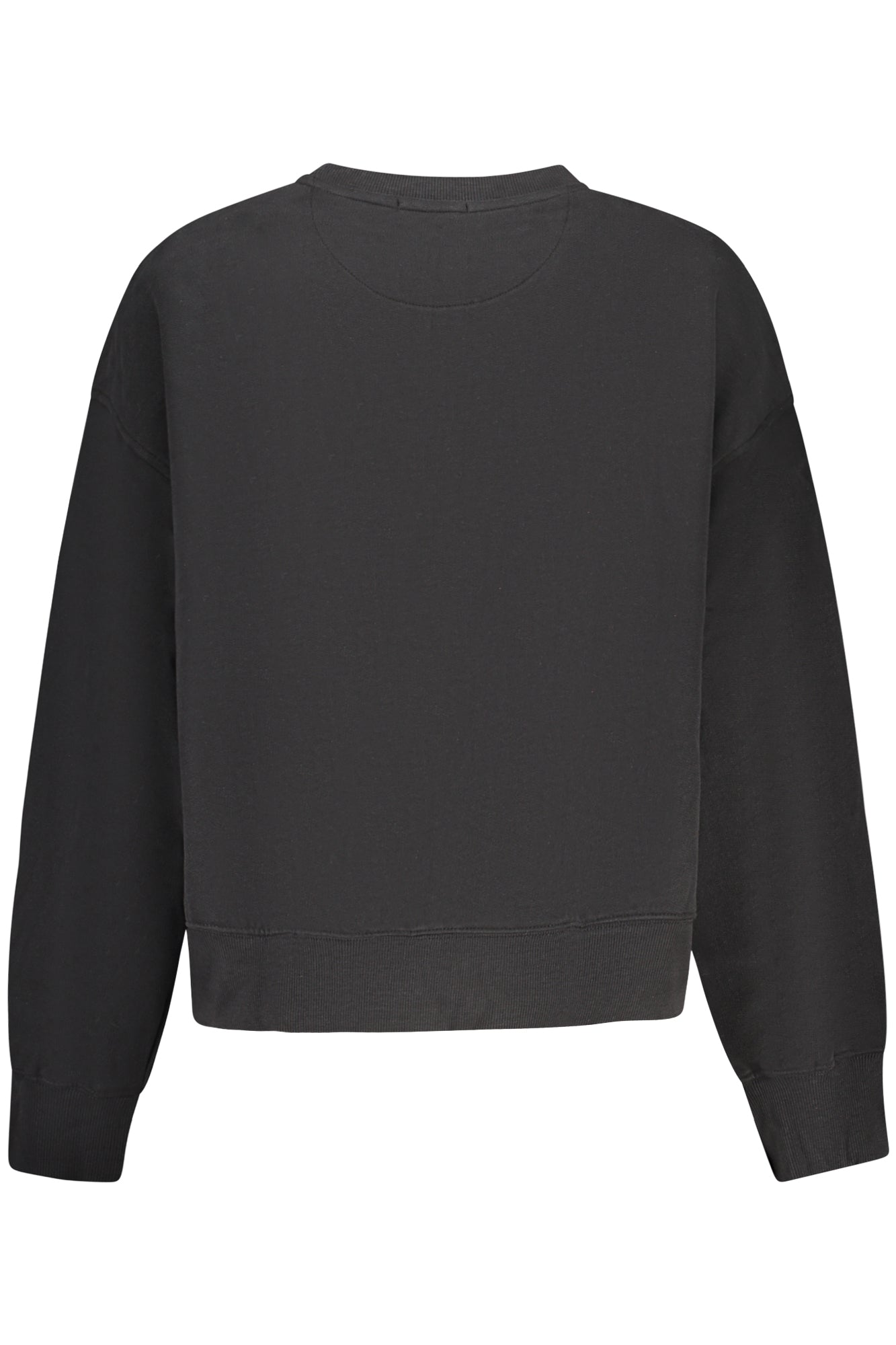 PEPE JEANS WOMEN'S BLACK ZIP-UP SWEATSHIRT