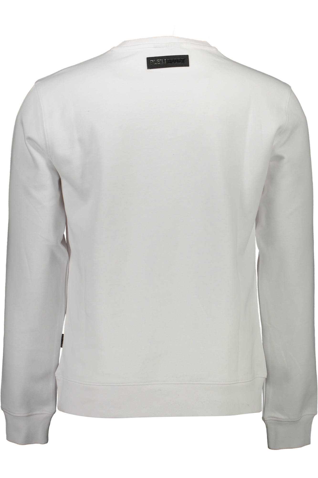 PLEIN SPORT MEN'S ZIP-UP SWEATSHIRT WHITE
