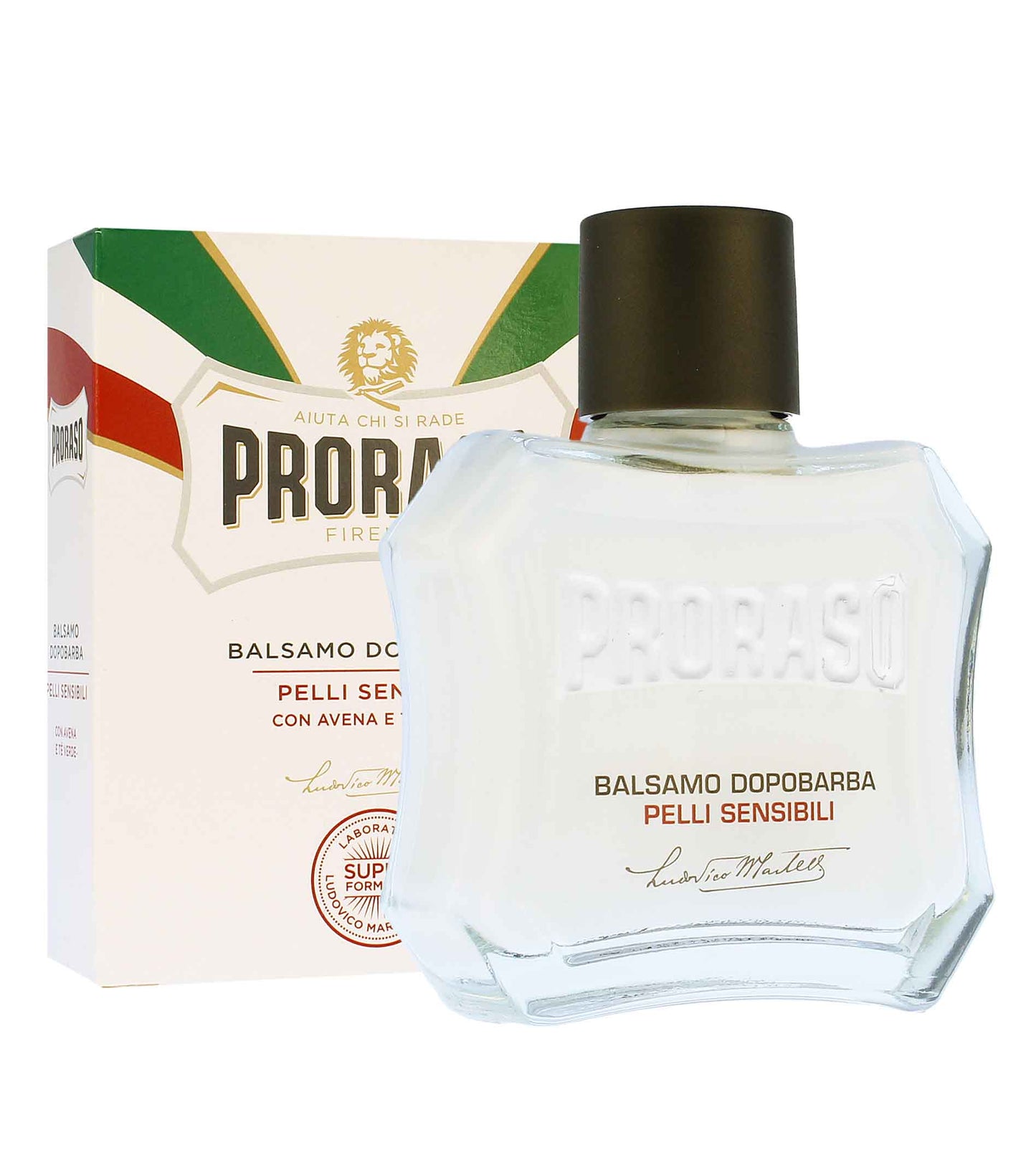 PRORASO White After Shave Balm for Sensitive Skin 100ml