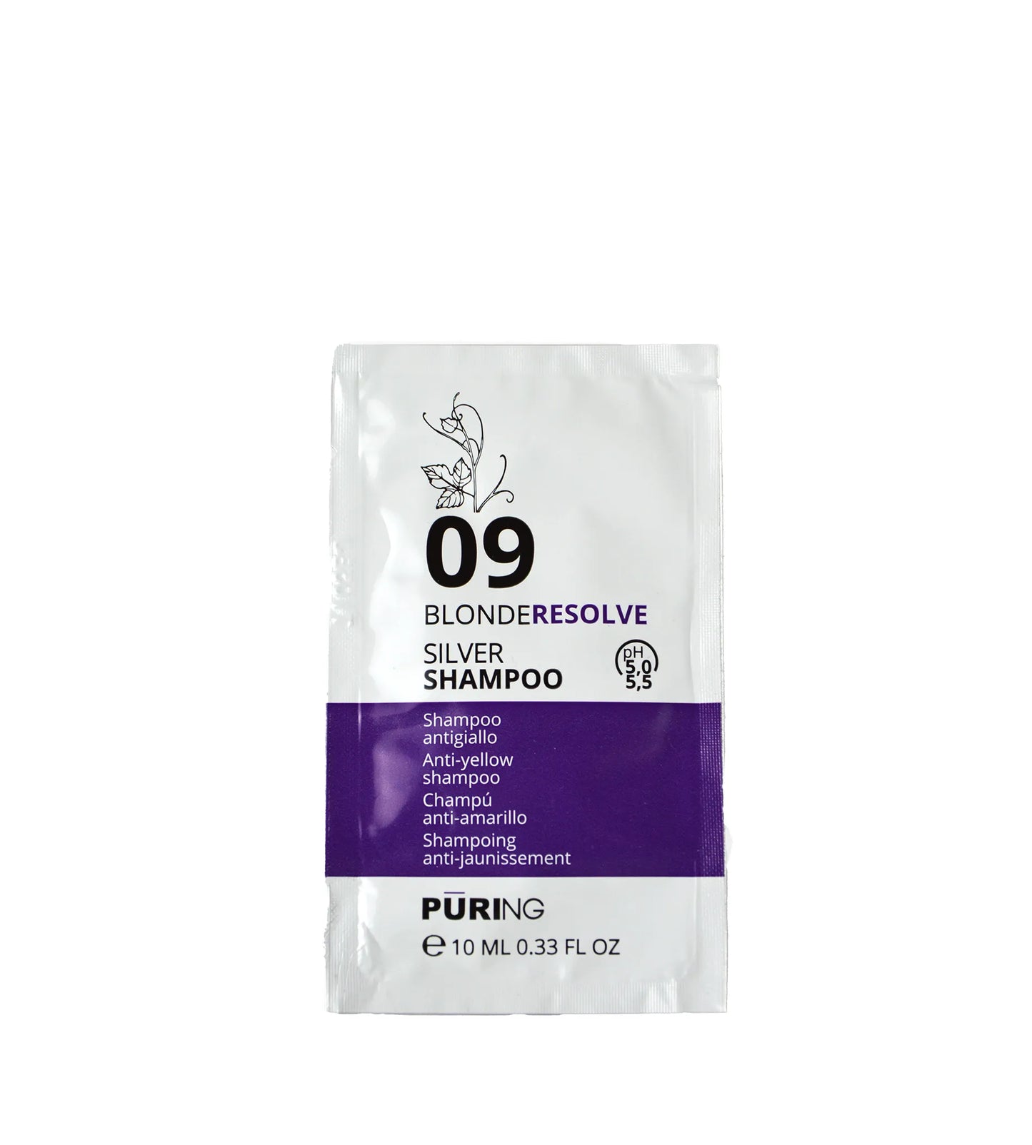 PURING 09 BlondeResolve Silver Shampoo 10ml